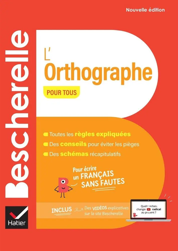 Cover: 9782401104761 | Bescherelle L'orthographe pour tous - nouvelle edition | Buch | 2024