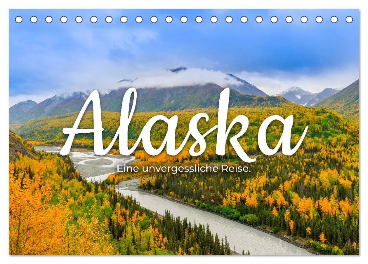 Cover: 9783457614761 | Alaska - Eine unvergessliche Reise. (Tischkalender 2026 DIN A5...