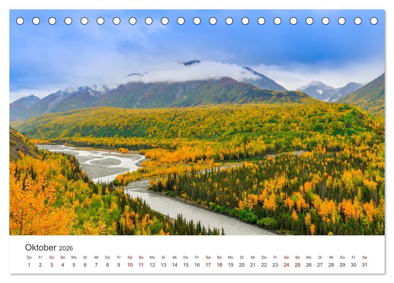 Bild: 9783457614761 | Alaska - Eine unvergessliche Reise. (Tischkalender 2026 DIN A5...