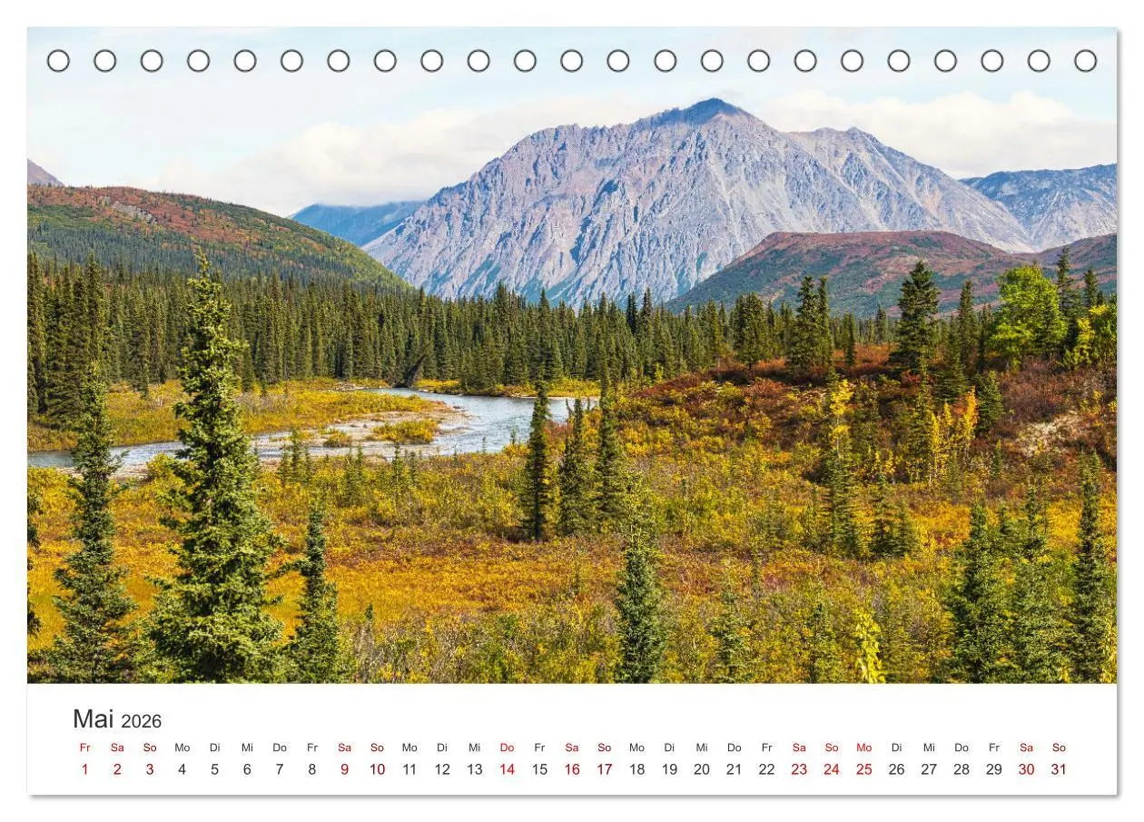 Bild: 9783457614761 | Alaska - Eine unvergessliche Reise. (Tischkalender 2026 DIN A5...