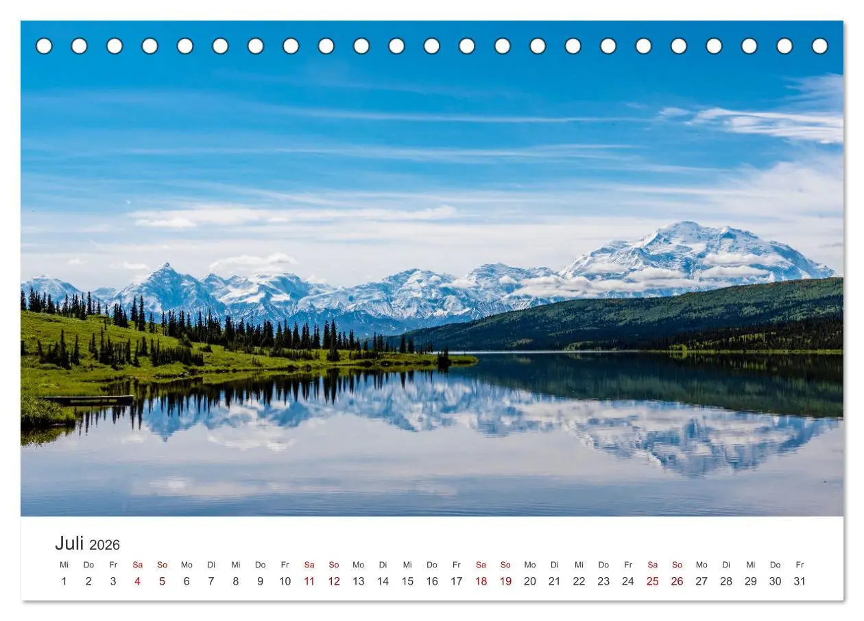 Bild: 9783457614761 | Alaska - Eine unvergessliche Reise. (Tischkalender 2026 DIN A5...