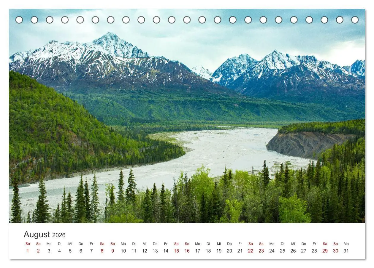 Bild: 9783457614761 | Alaska - Eine unvergessliche Reise. (Tischkalender 2026 DIN A5...