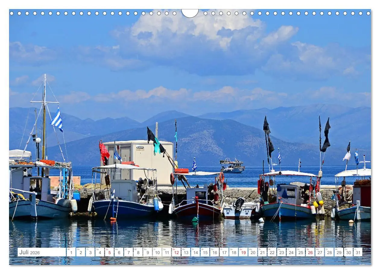 Bild: 9783457784761 | Faszination Korfu (Wandkalender 2026 DIN A3 quer), CALVENDO...