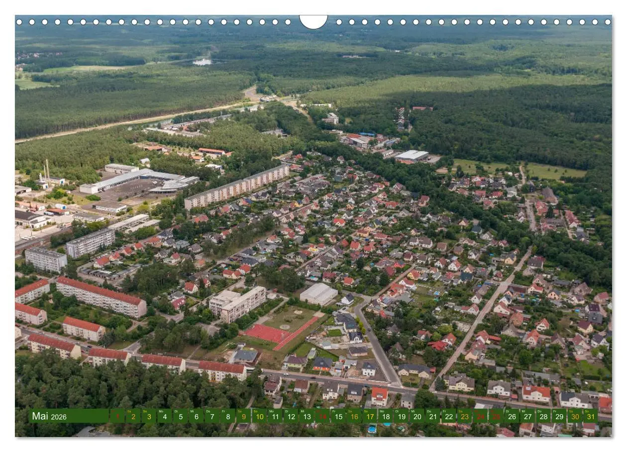 Bild: 9783457854761 | Eberswalde in Luftbildern (Wandkalender 2026 DIN A3 quer), CALVENDO...