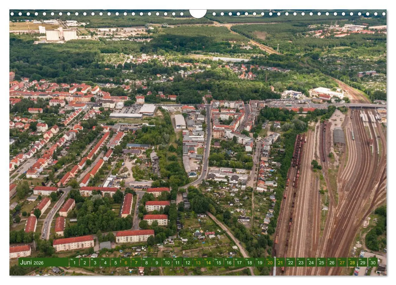 Bild: 9783457854761 | Eberswalde in Luftbildern (Wandkalender 2026 DIN A3 quer), CALVENDO...