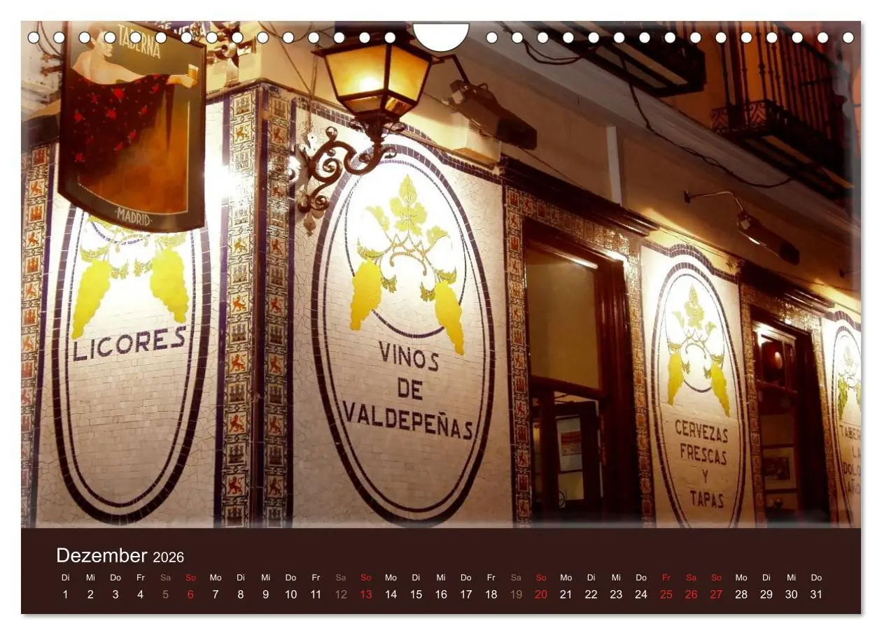 Bild: 9783516014761 | Spanische LebensArt (Wandkalender 2026 DIN A4 quer), CALVENDO...
