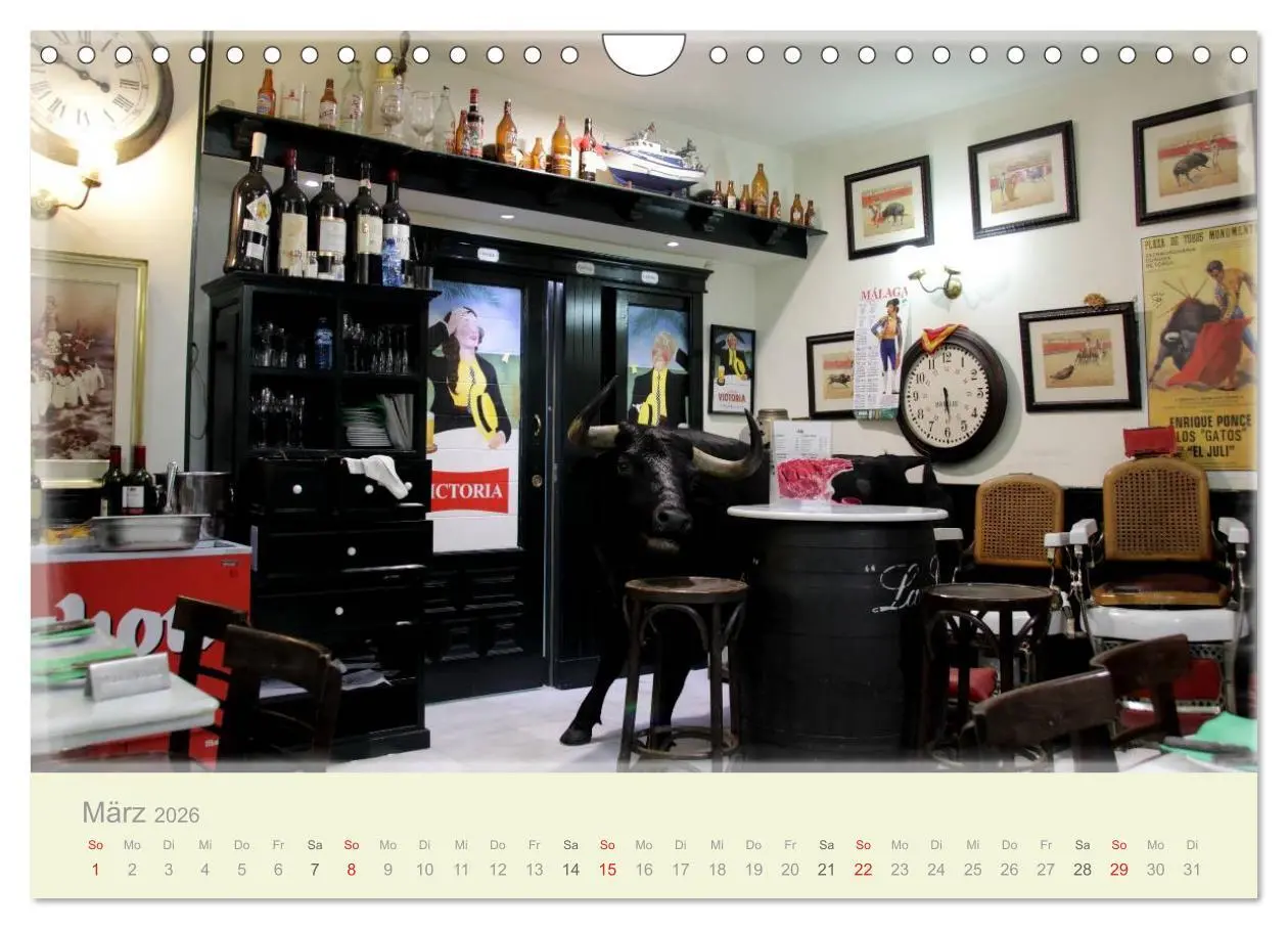 Bild: 9783516014761 | Spanische LebensArt (Wandkalender 2026 DIN A4 quer), CALVENDO...