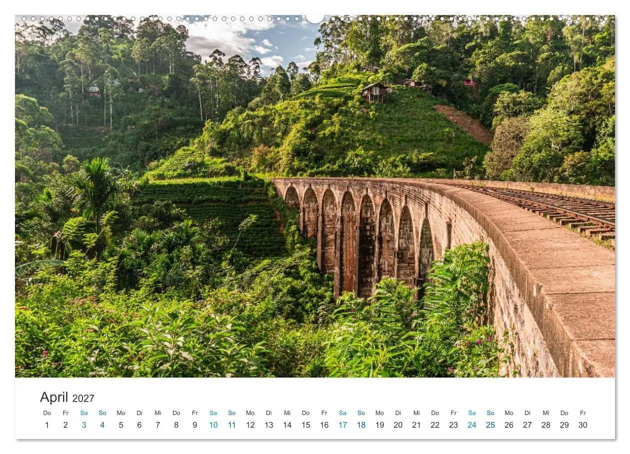 Bild: 9783569584761 | Traumziel Sri Lanka (hochwertiger Premium Wandkalender 2027 DIN A2...