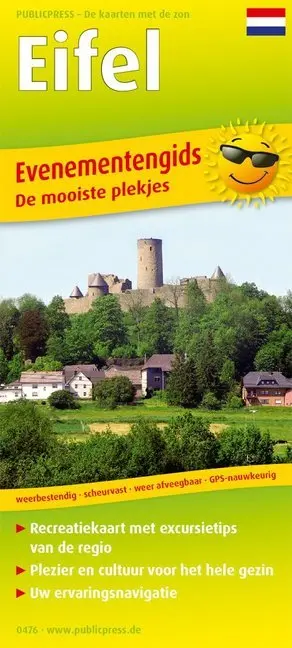 Cover: 9783747304761 | PublicPress Erlebnisführer Evenementengids Eifel | (Land-)Karte | 2018