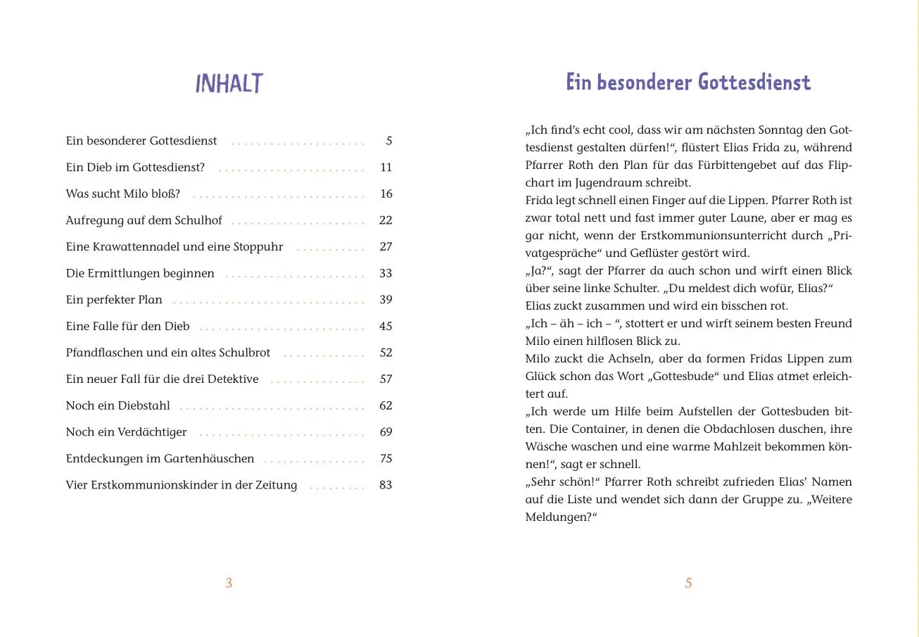 Bild: 9783780664761 | Rätselhafter Diebstahl | Ein Erstkommunion-Krimi | Barbara Peters