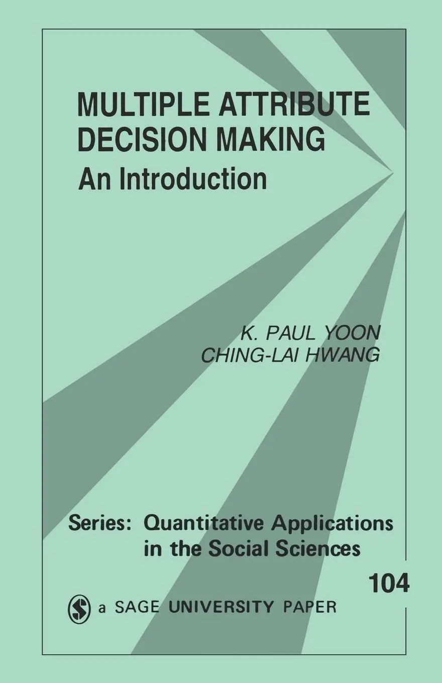 Cover: 9780803954861 | Multiple Attribute Decision Making | An Introduction | Yoon (u. a.)