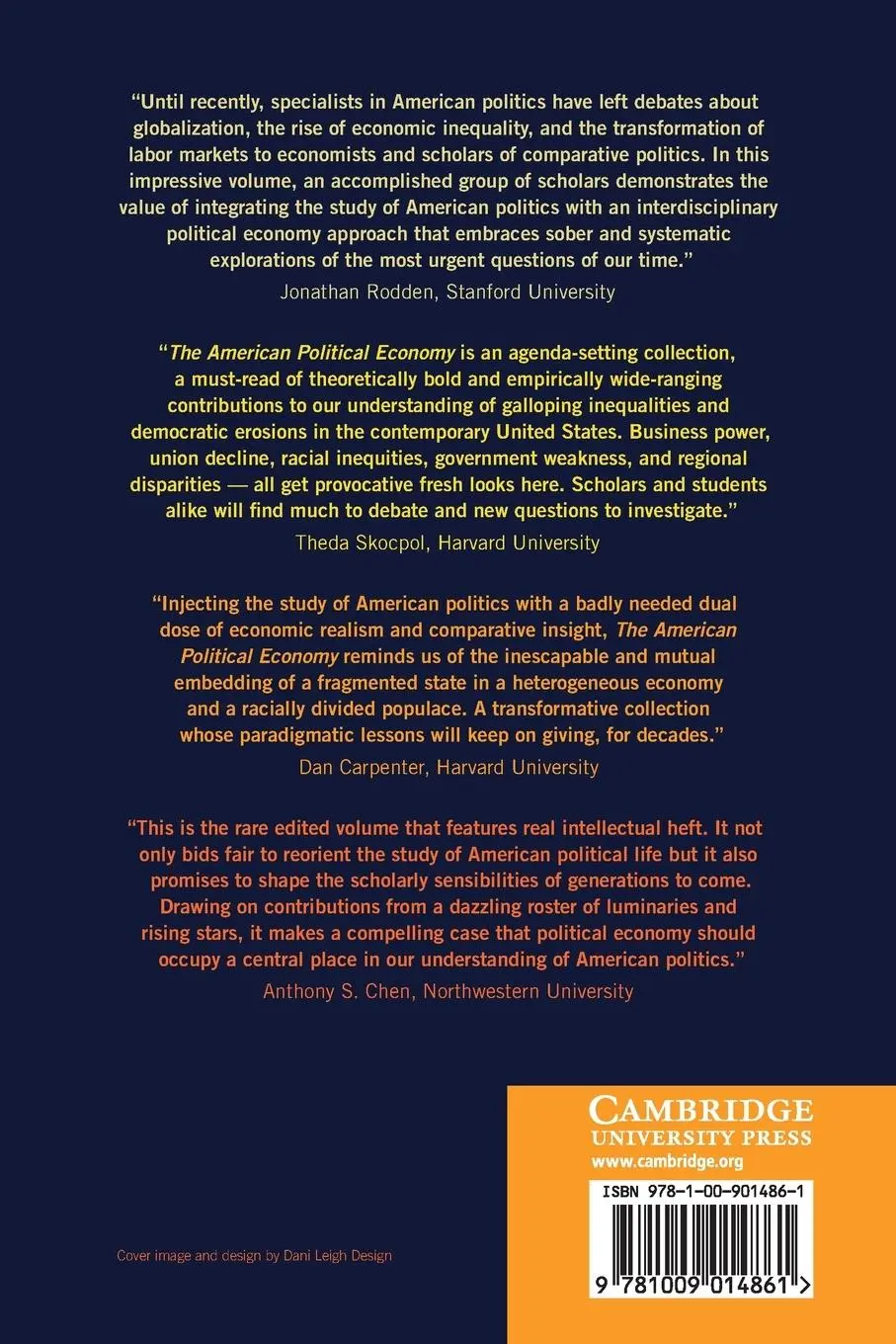Rückseite: 9781009014861 | The American Political Economy | Jacob S. Hacker (u. a.) | Taschenbuch