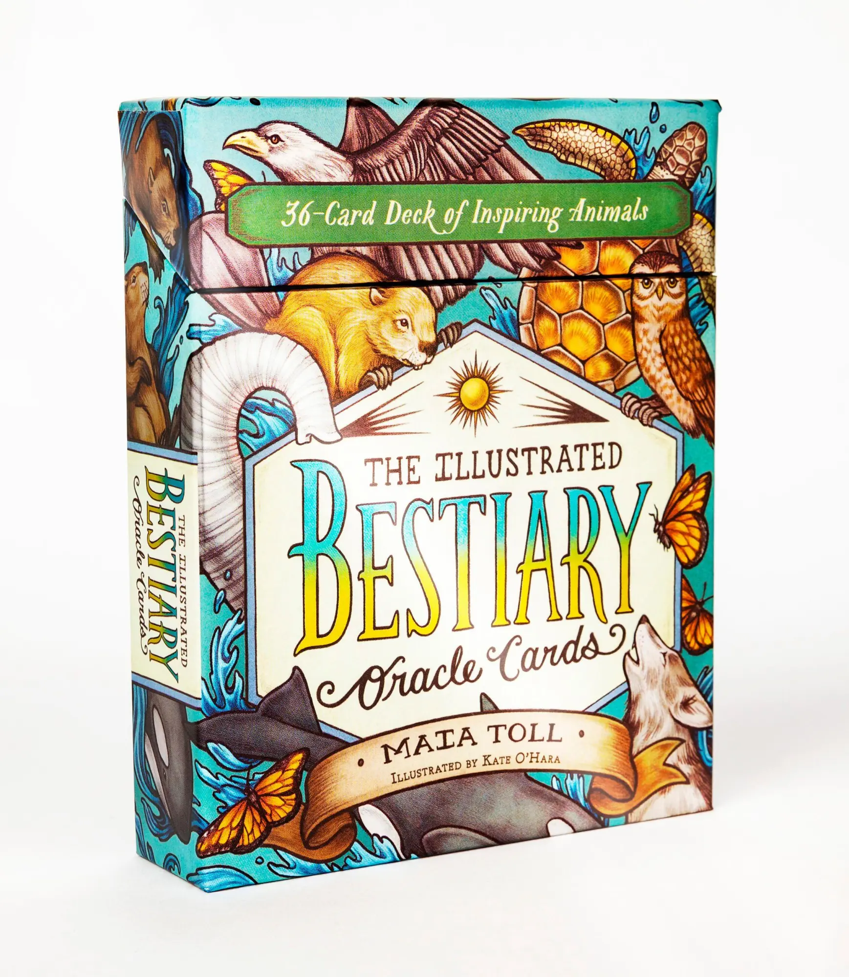 Bild: 9781635864861 | The Illustrated Bestiary Oracle Cards | Mata Toll | Wild Wisdom | 2021