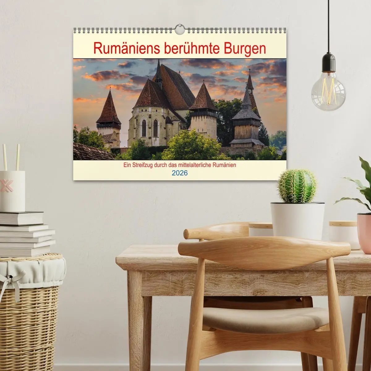 Bild: 9783457604861 | Rumäniens berühmte Burgen (Wandkalender 2026 DIN A3 quer), CALVENDO...