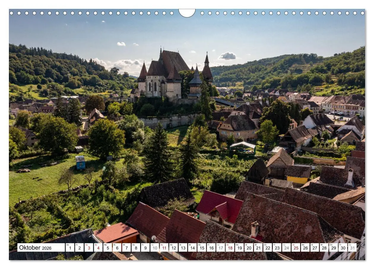 Bild: 9783457604861 | Rumäniens berühmte Burgen (Wandkalender 2026 DIN A3 quer), CALVENDO...