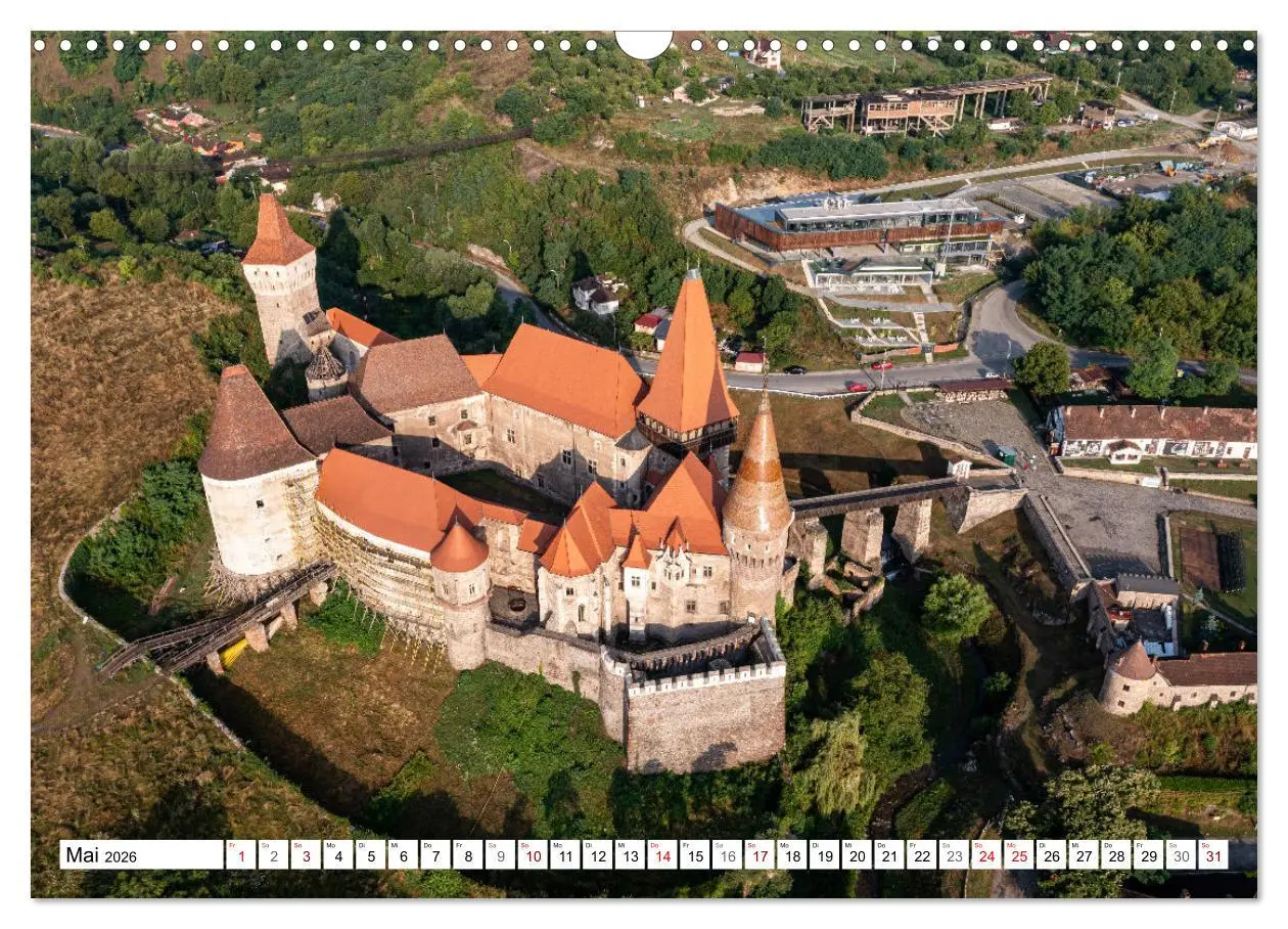 Bild: 9783457604861 | Rumäniens berühmte Burgen (Wandkalender 2026 DIN A3 quer), CALVENDO...