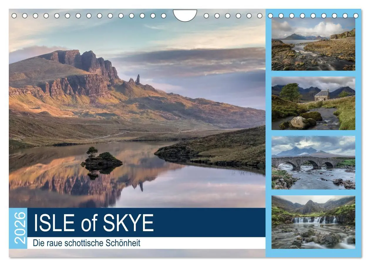 Cover: 9783457844861 | Isle of Skye, die raue schottische Schönheit (Wandkalender 2026 DIN...