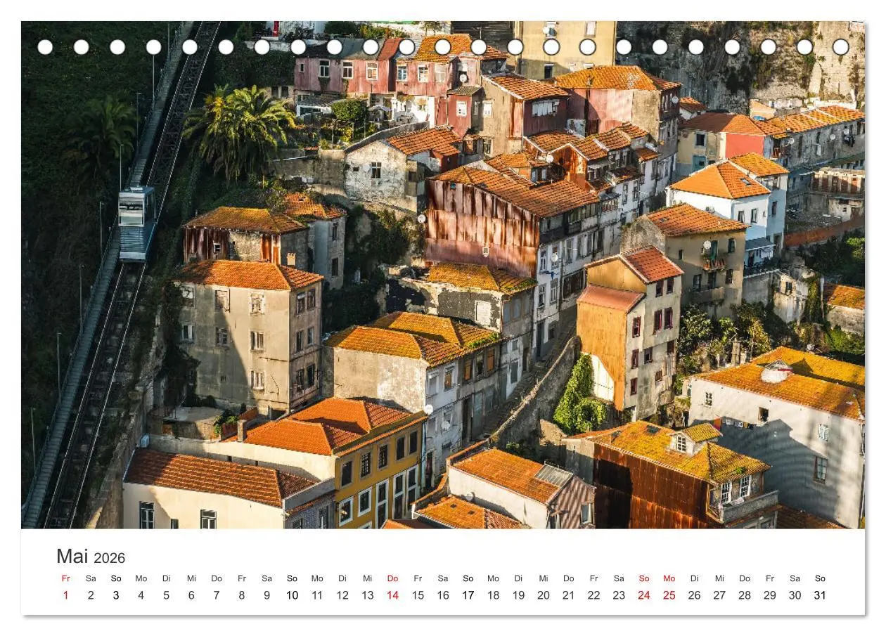 Bild: 9783457914861 | Sonnige Grüße aus Portugal (Tischkalender 2026 DIN A5 quer),...