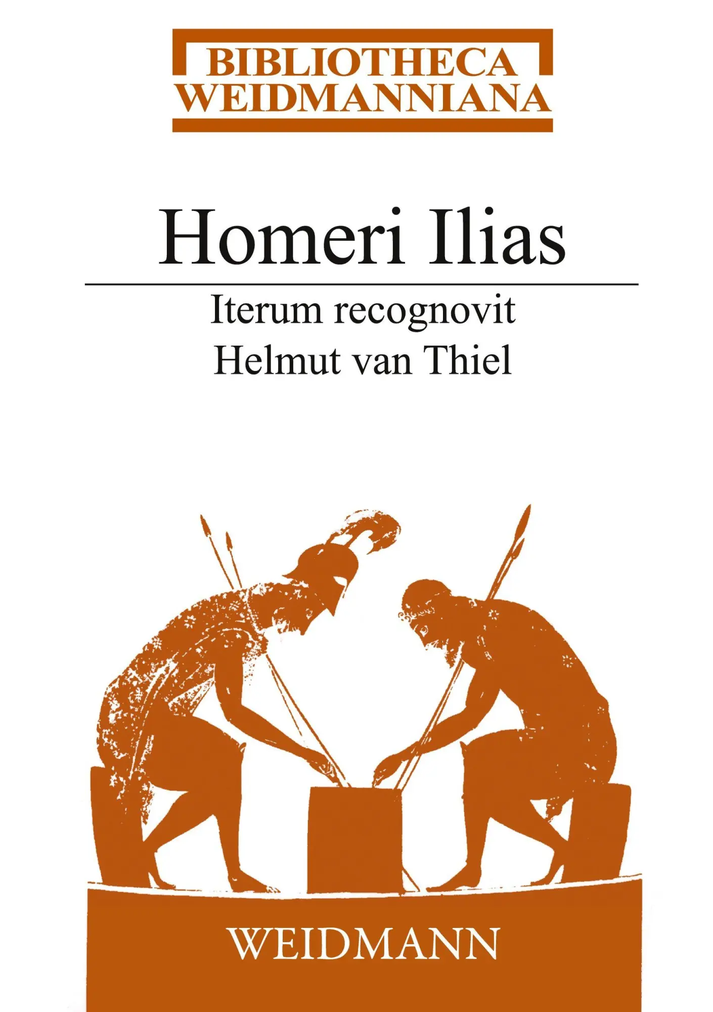 Cover: 9783615004861 | Homeri Ilias | Iterum recognovit Helmut van Thiel | Helmut Van Thiel