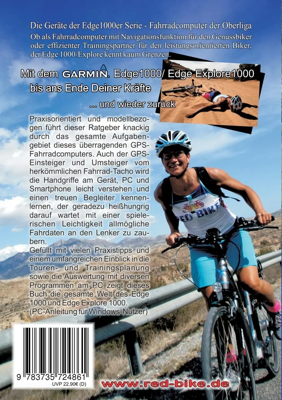 Rückseite: 9783735724861 | GPS Praxisbuch Garmin Edge 1000/Explore | Nußdorf Redbike | Buch
