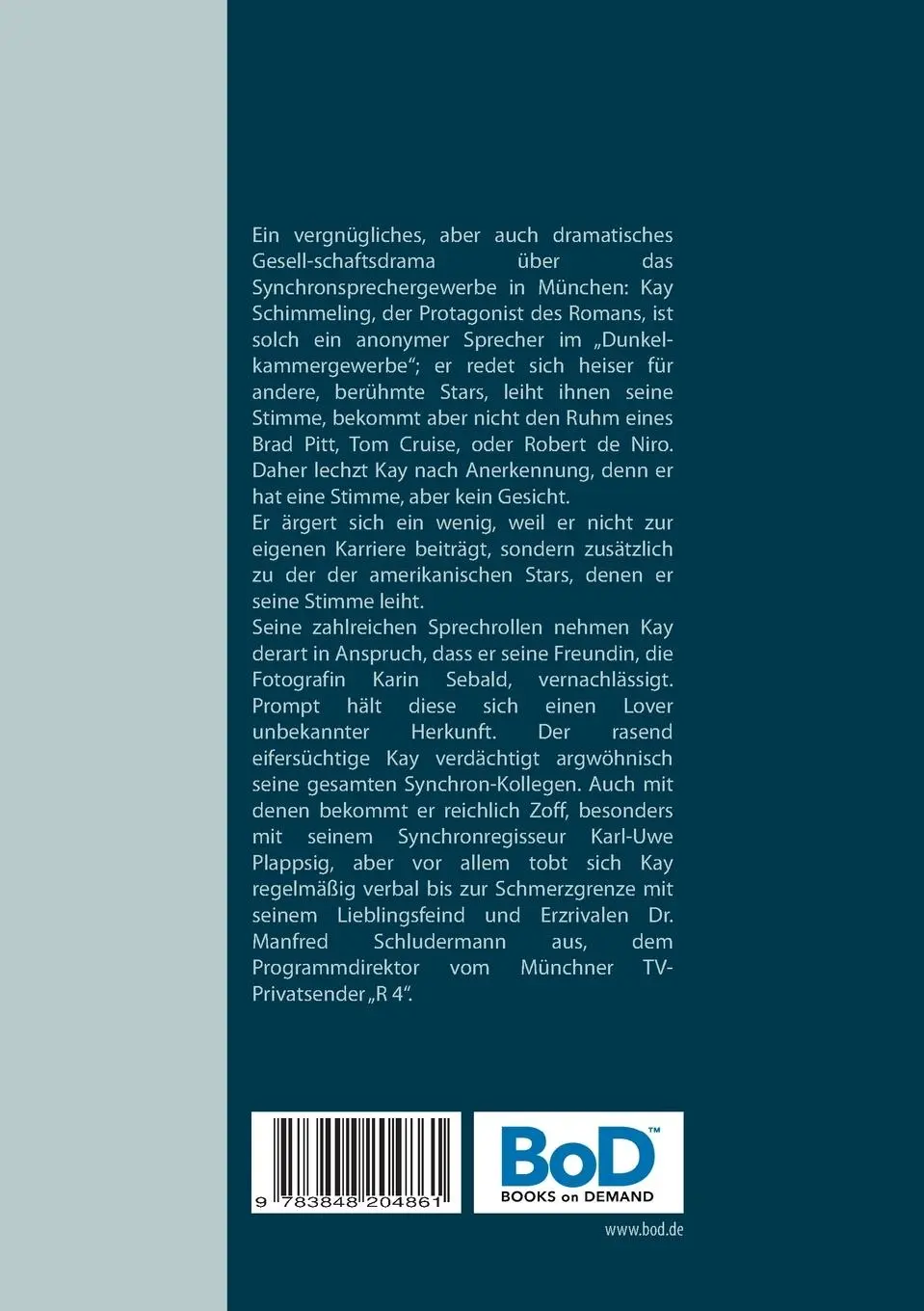 Rückseite: 9783848204861 | Keiner spricht mehr von Schimmeling | Ein Münchner Gesellschaftsdrama