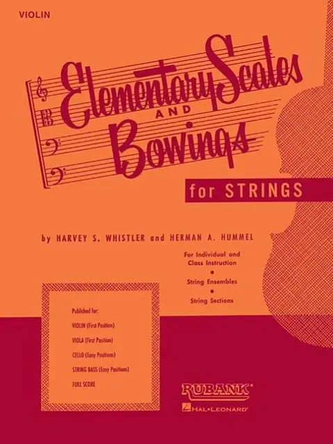 Cover: 9781423444961 | Elementary Scales and Bowings - Violin | (First Position) | Hummel
