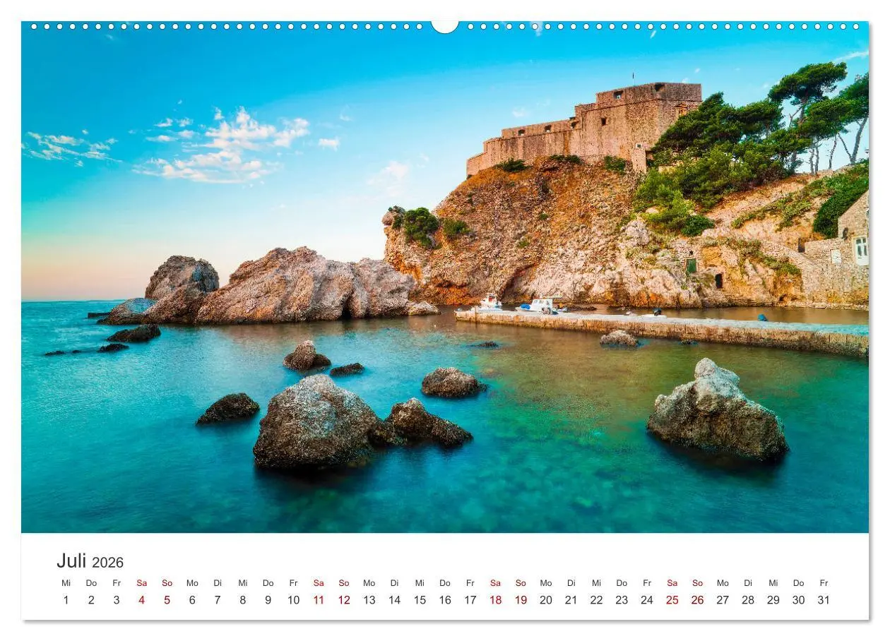 Bild: 9783457384961 | Genussmomente Kroatien (hochwertiger Premium Wandkalender 2026 DIN...