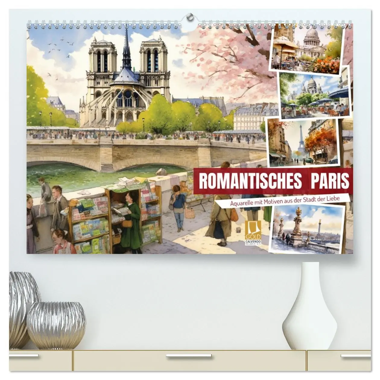 Cover: 9783457524961 | Romantisches Paris (hochwertiger Premium Wandkalender 2026 DIN A2...