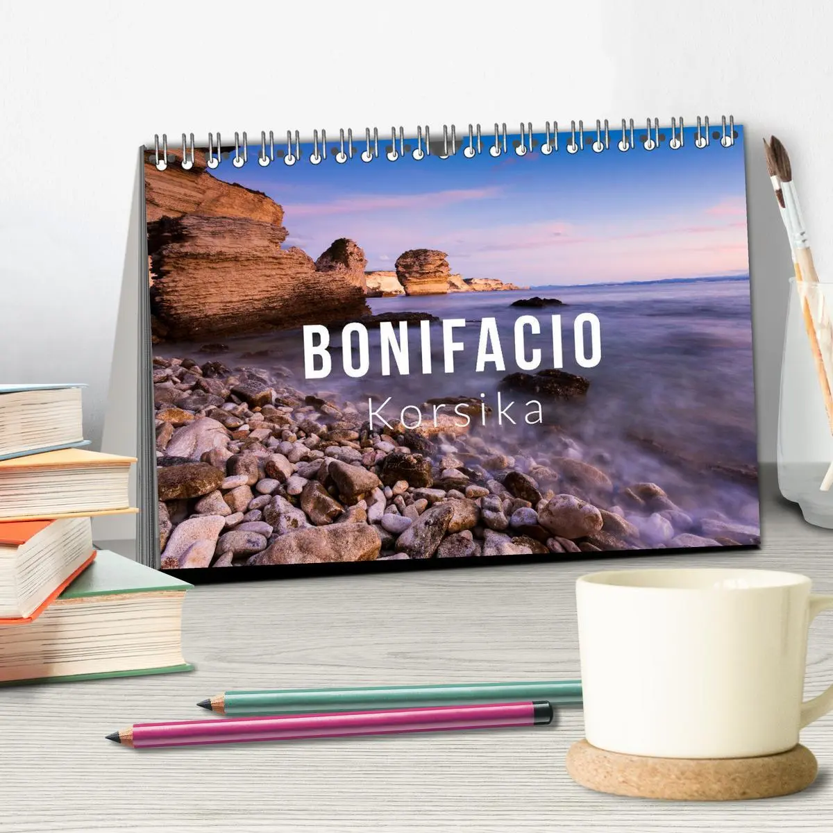 Bild: 9783457904961 | Bonifacio. Korsika (Tischkalender 2026 DIN A5 quer), CALVENDO...