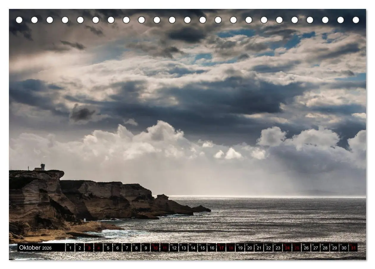Bild: 9783457904961 | Bonifacio. Korsika (Tischkalender 2026 DIN A5 quer), CALVENDO...