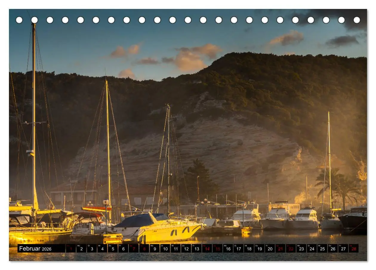 Bild: 9783457904961 | Bonifacio. Korsika (Tischkalender 2026 DIN A5 quer), CALVENDO...