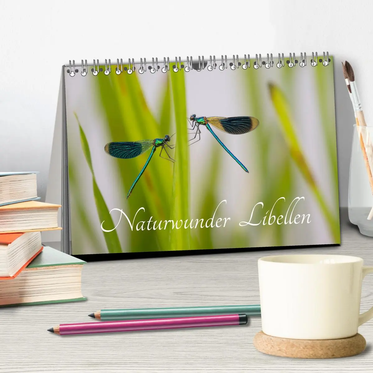 Bild: 9783516234961 | Naturwunder Libellen (Tischkalender 2026 DIN A5 quer), CALVENDO...