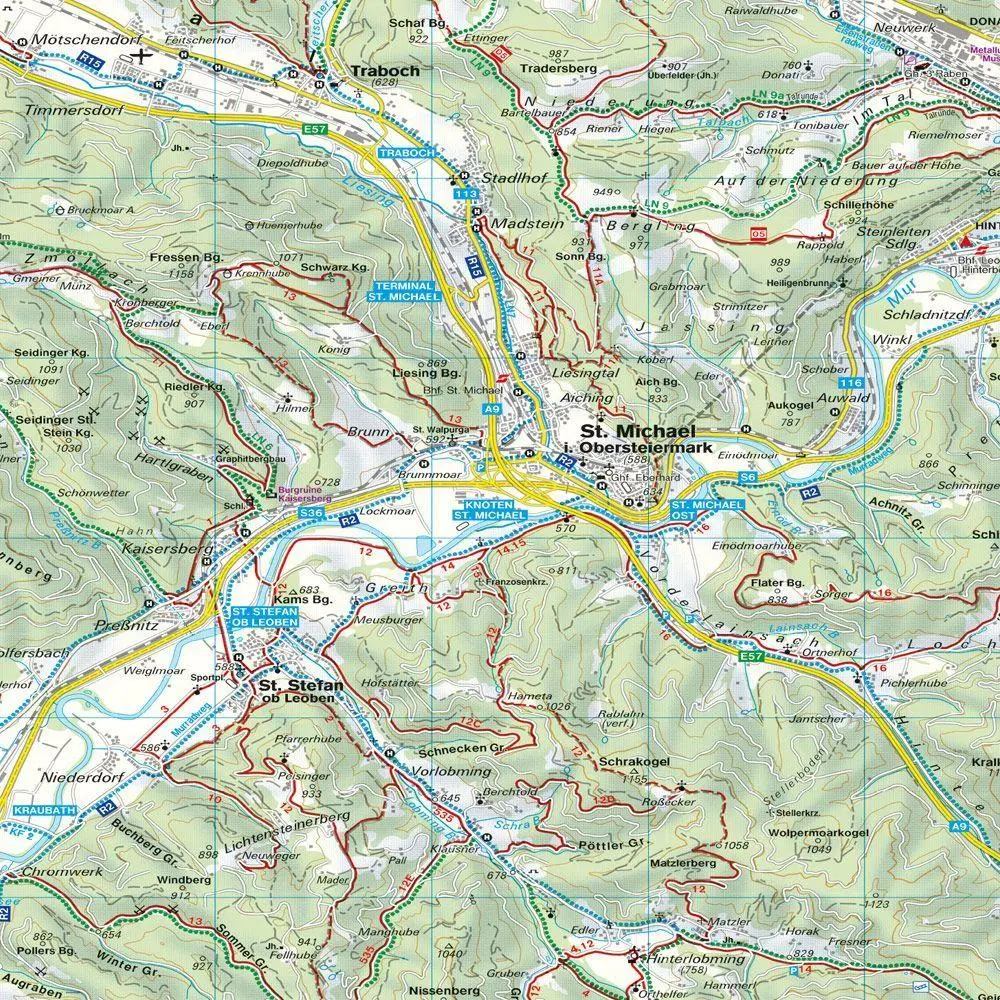 Bild: 9783707924961 | freytag &amp; berndt Wanderkarte Gleinalpe - Lipizzanerheimat - Leoben...