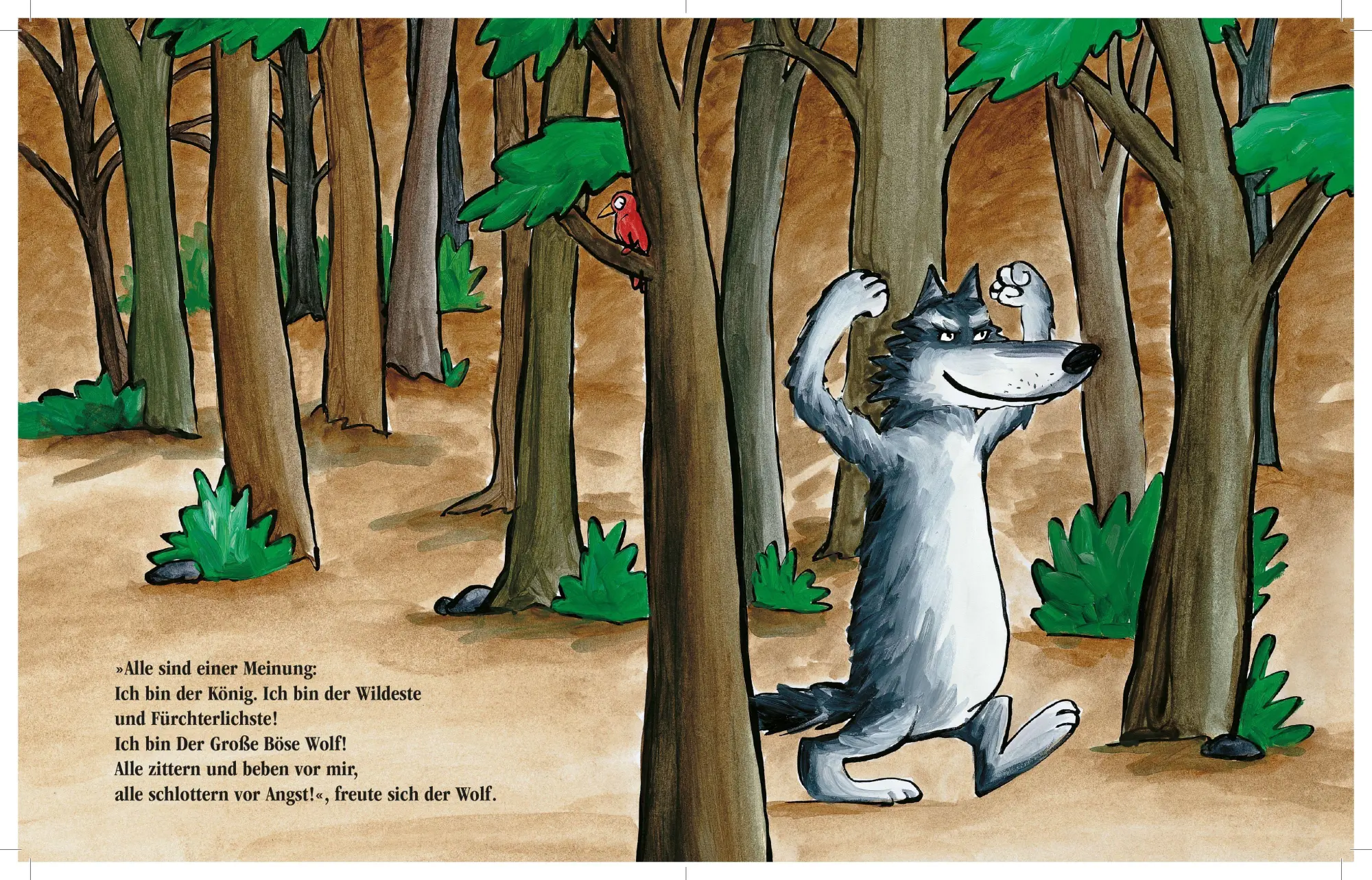 Bild: 9783895654961 | Ich bin der Stärkste im ganzen Land! | Mario Ramos | Buch | 26 S.