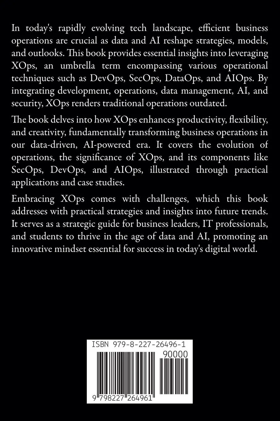 Rückseite: 9798227264961 | Driving Innovation with XOps | Faisal Mushtaq | Taschenbuch | Englisch