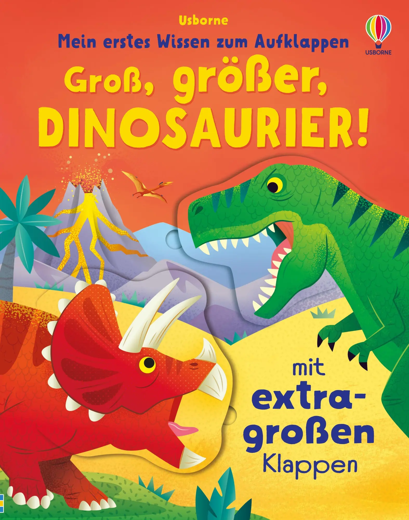 Cover: 9781035705061 | Mein erstes Wissen zum Aufklappen: Groß, größer, Dinosaurier! | Buch