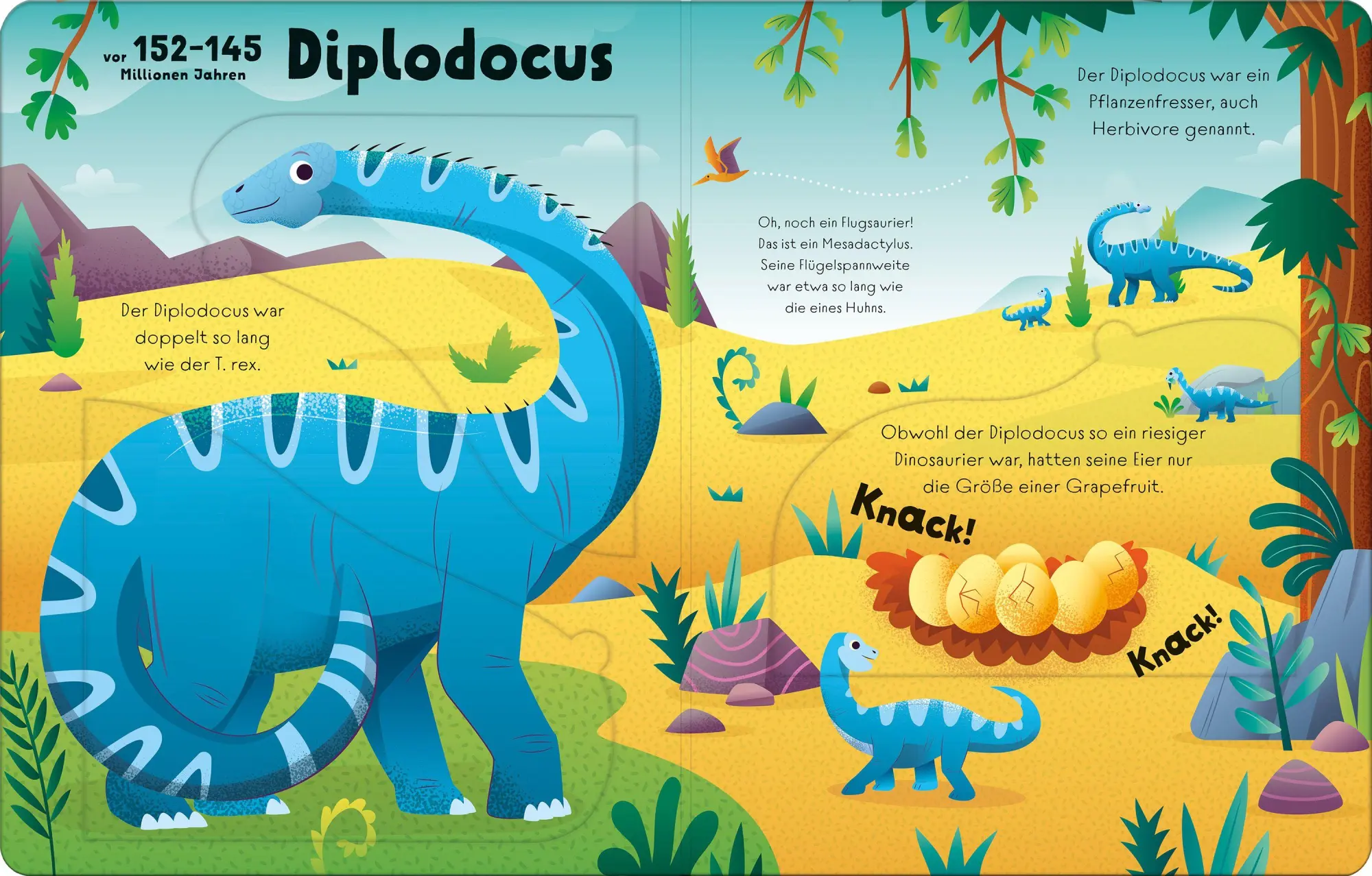 Bild: 9781035705061 | Mein erstes Wissen zum Aufklappen: Groß, größer, Dinosaurier! | Buch