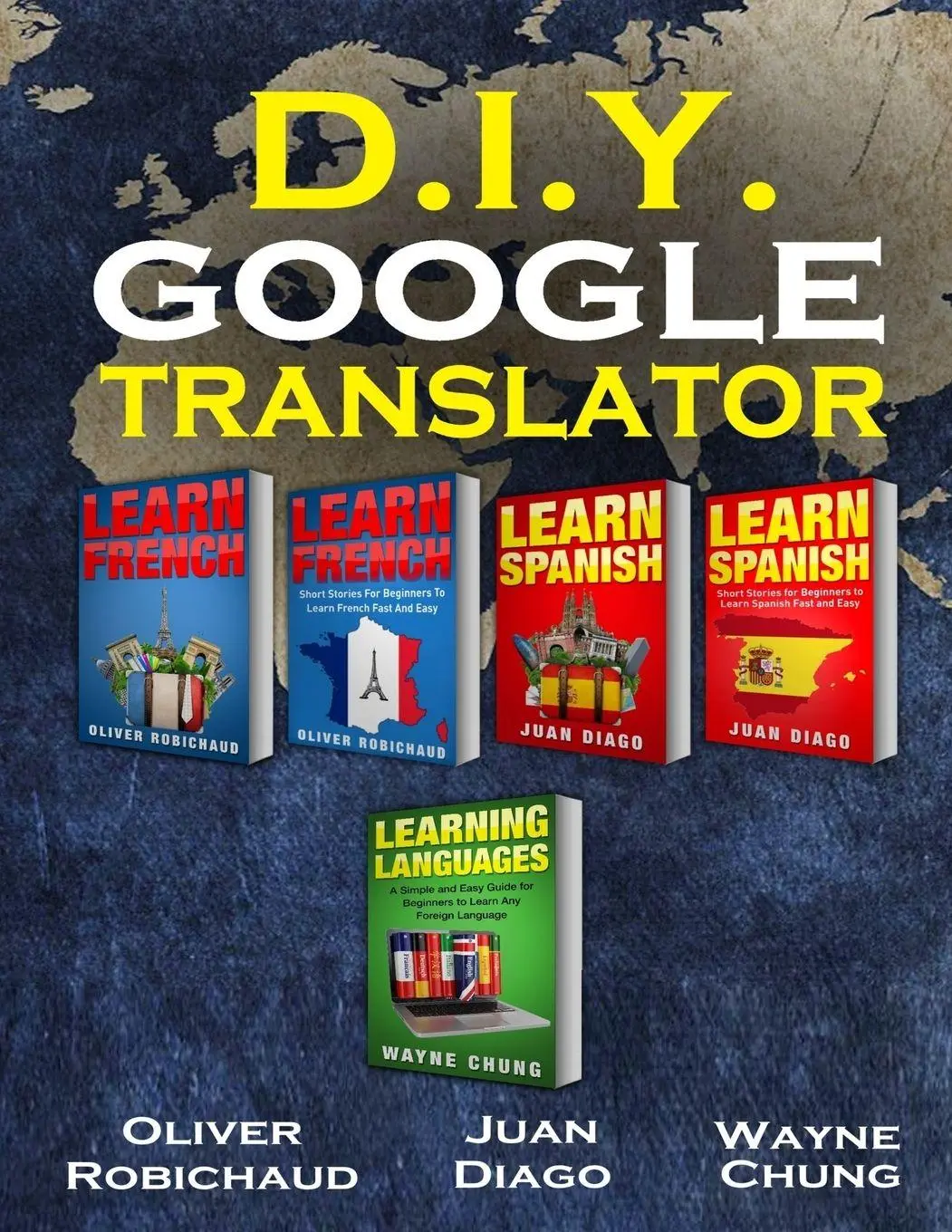 Cover: 9781989655061 | Learn French, Learn Spanish, Learn French and Spanish with Short...