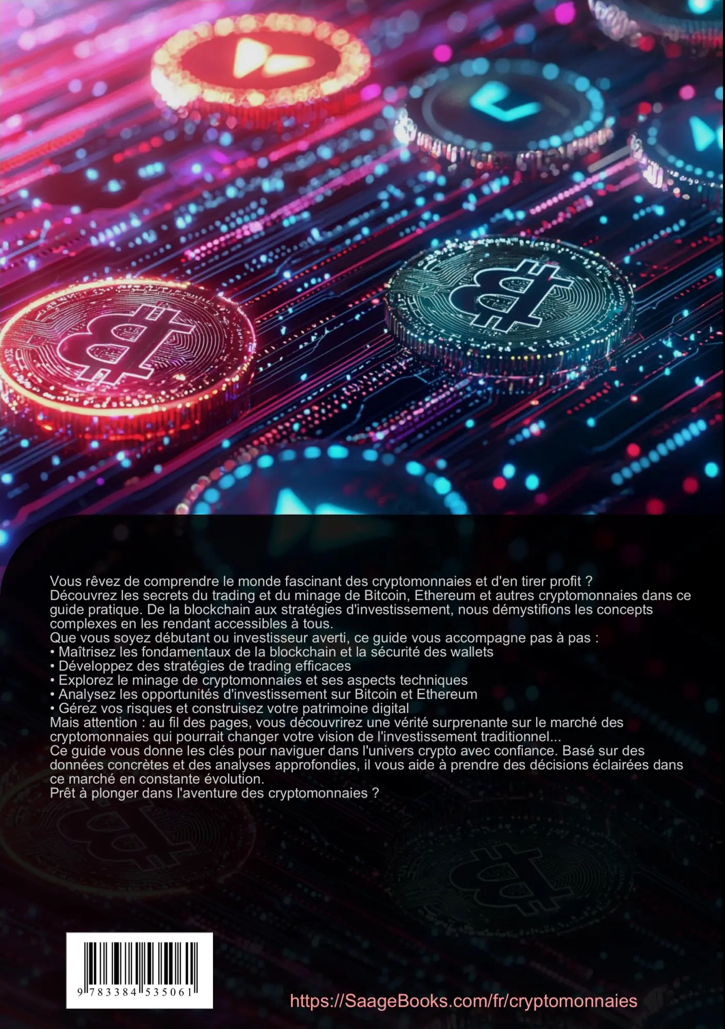 Rückseite: 9783384535061 | Cryptomonnaie: Guide du Trading et Minage de Cryptomonnaies | Français