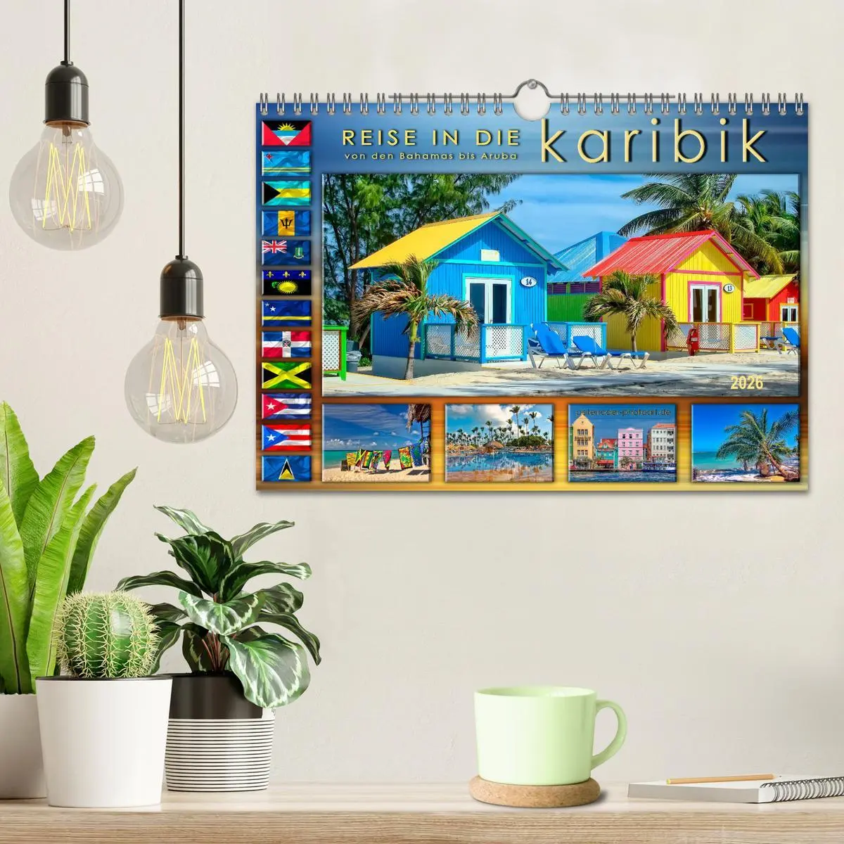 Bild: 9783457895061 | Reise in die Karibik - von den Bahamas bis Aruba (Wandkalender 2026...