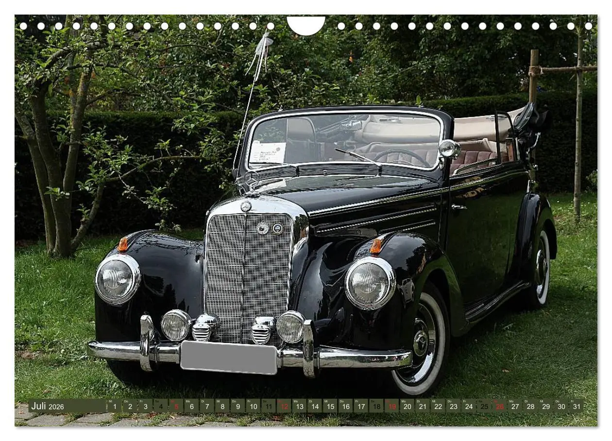 Bild: 9783457965061 | Mercedes Benz - Edle Schätzchen (Wandkalender 2026 DIN A4 quer),...