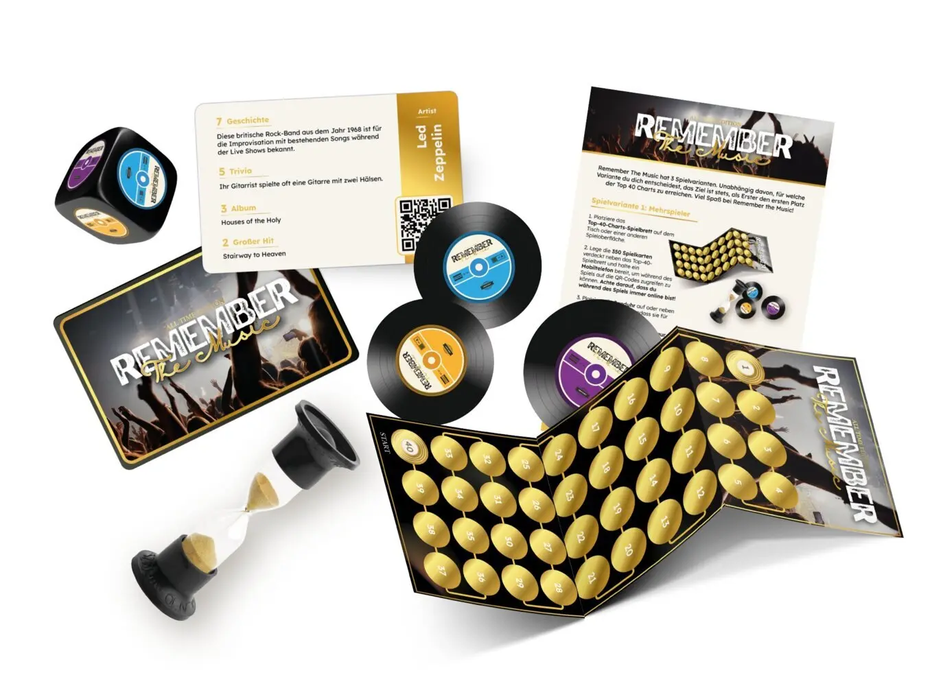Cover: 4897046475161 | Remember The Music - De Version | Für 2 - 6 Spieler | Spiel | Karton