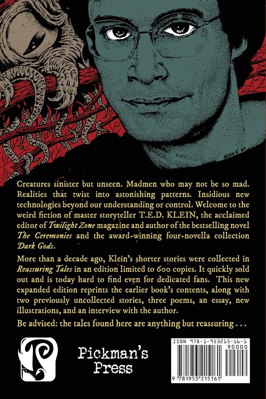 Rückseite: 9781953215161 | Reassuring Tales (Expanded Edition) | T. E. D. Klein | Taschenbuch