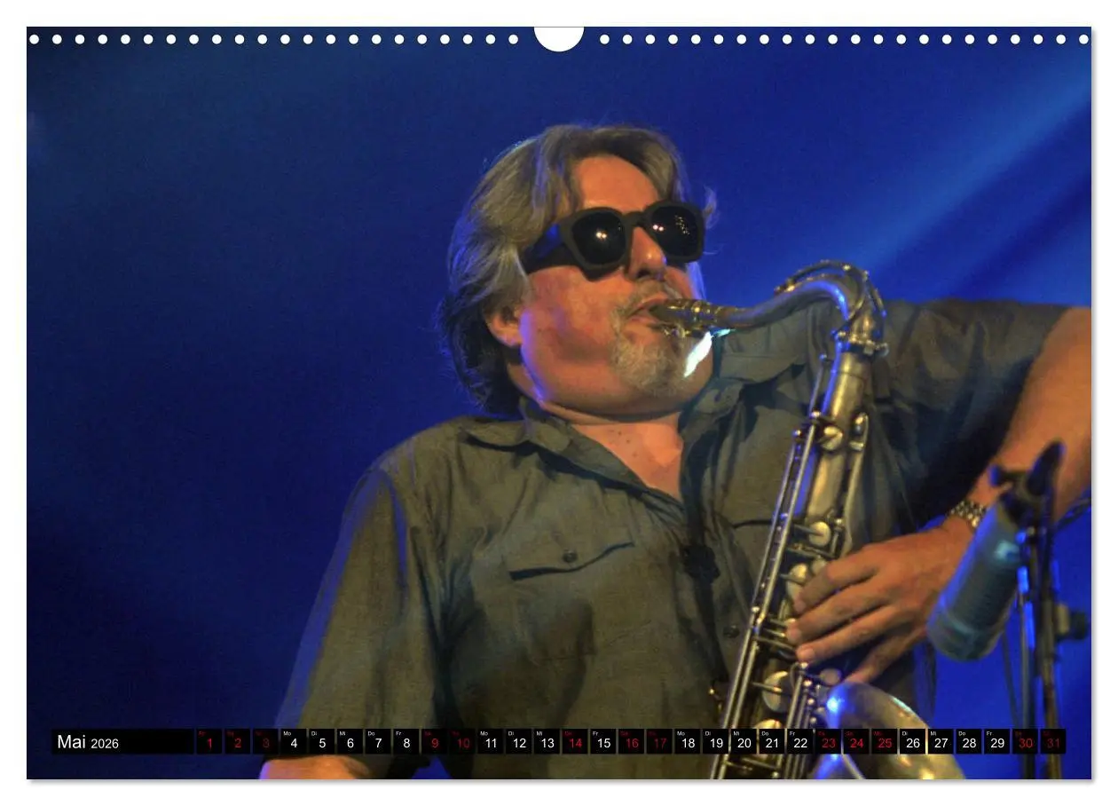 Bild: 9783457885161 | Jazz 2026 (Wandkalender 2026 DIN A3 quer), CALVENDO Monatskalender