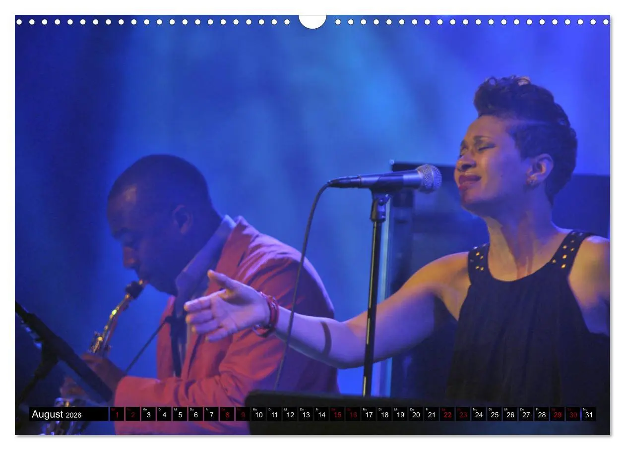 Bild: 9783457885161 | Jazz 2026 (Wandkalender 2026 DIN A3 quer), CALVENDO Monatskalender
