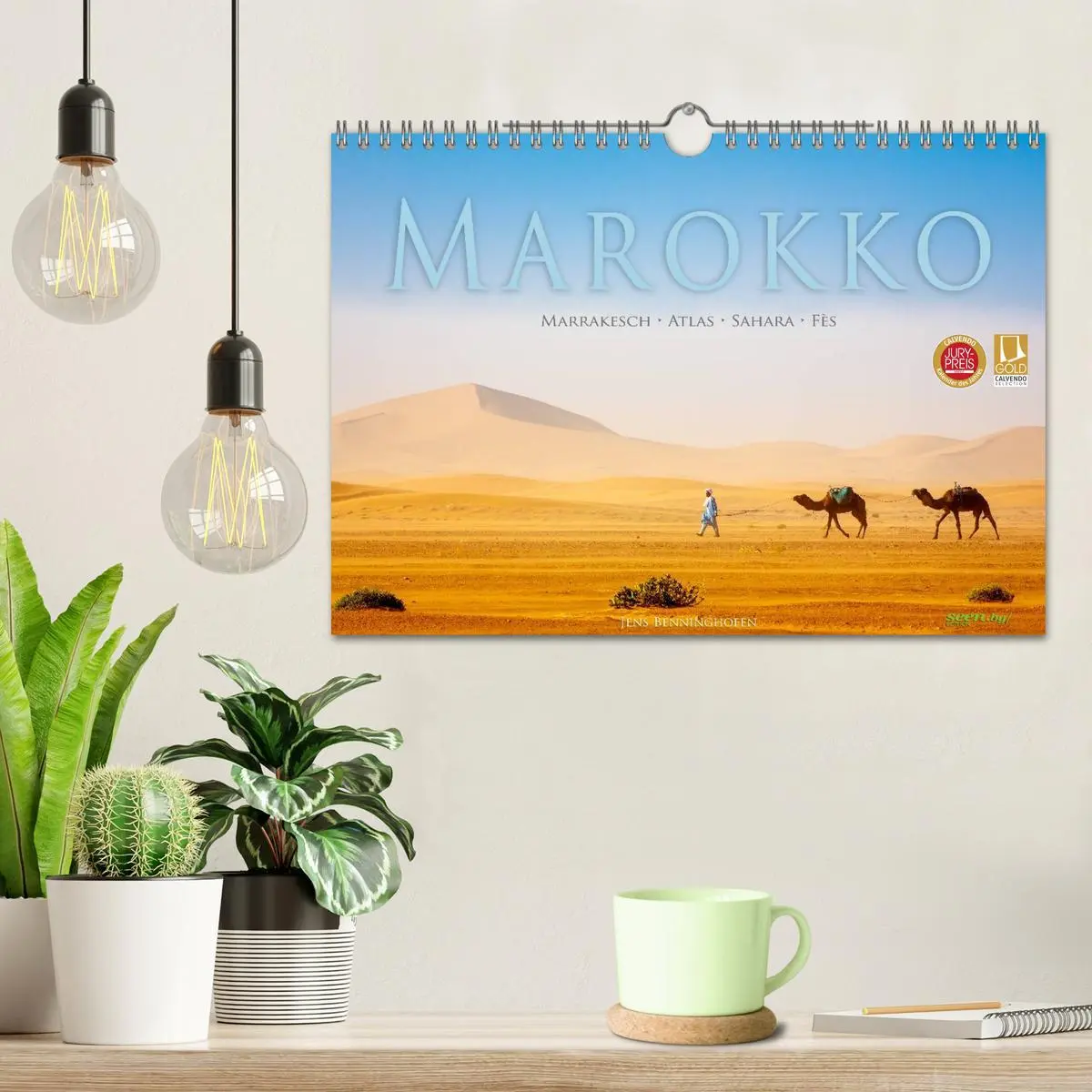 Bild: 9783457955161 | Marokko: Marrakesch, Atlas, Sahara, Fès (Wandkalender 2026 DIN A4...