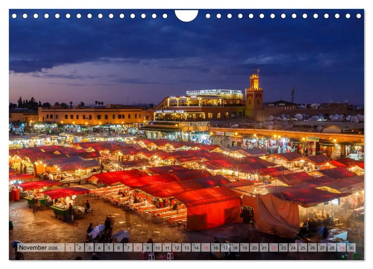 Bild: 9783457955161 | Marokko: Marrakesch, Atlas, Sahara, Fès (Wandkalender 2026 DIN A4...