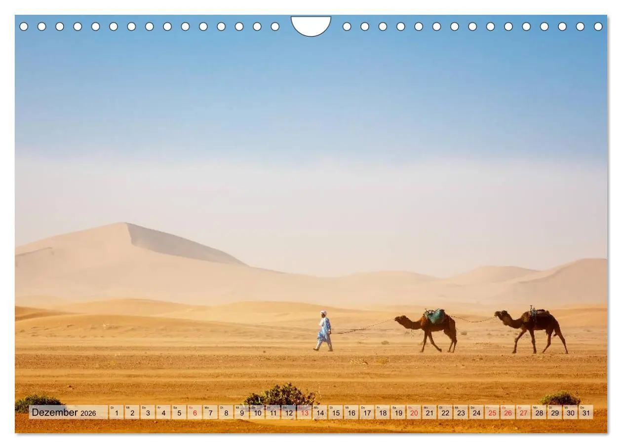 Bild: 9783457955161 | Marokko: Marrakesch, Atlas, Sahara, Fès (Wandkalender 2026 DIN A4...