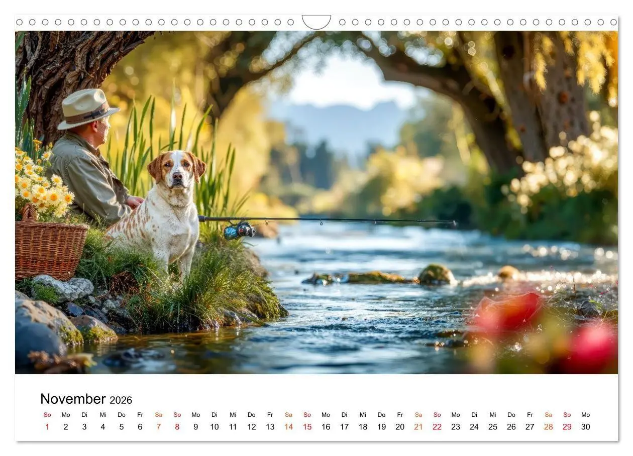 Bild: 9783516665161 | Angeln - der große Fang (Wandkalender 2026 DIN A3 quer), CALVENDO...