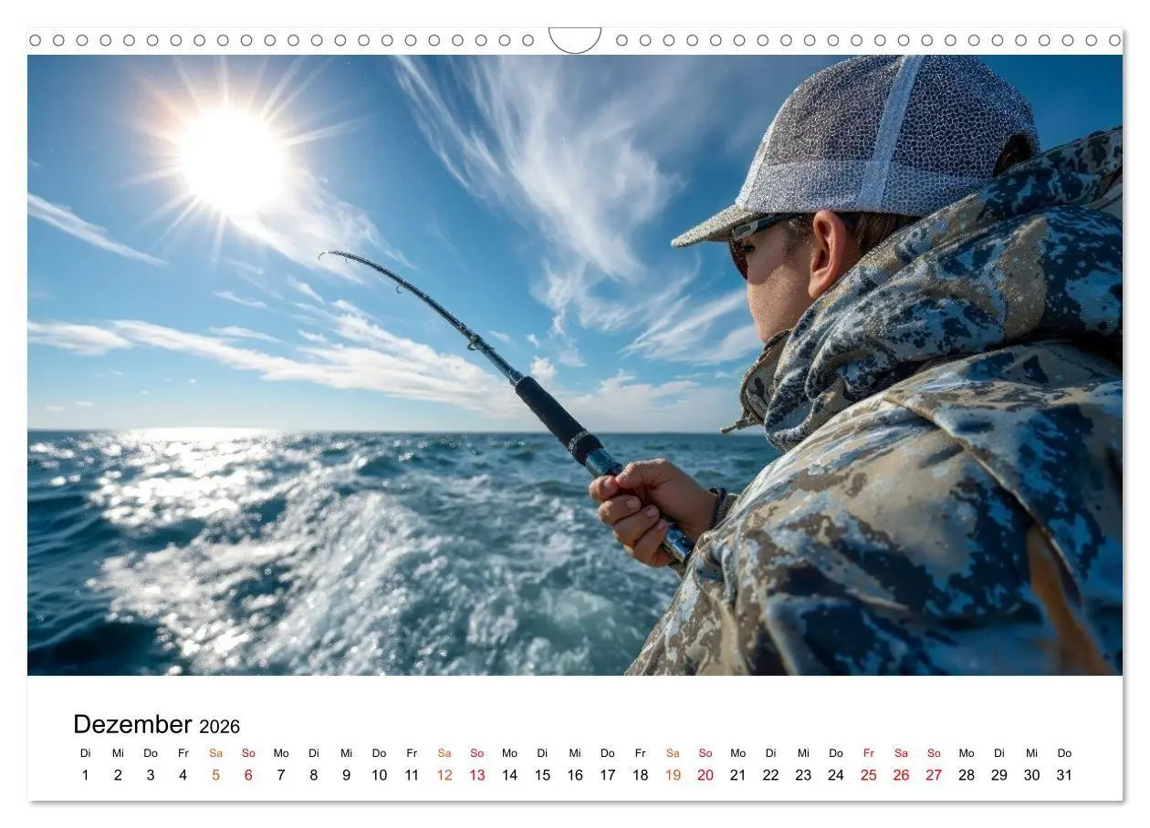 Bild: 9783516665161 | Angeln - der große Fang (Wandkalender 2026 DIN A3 quer), CALVENDO...